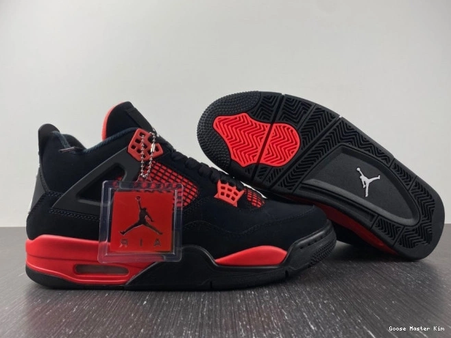 Red CT8527-016 Air 4 Jordan Thunder 0810